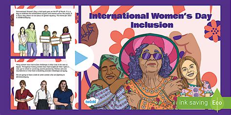 International Women's Day Inclusion PowerPoint - Twinkl