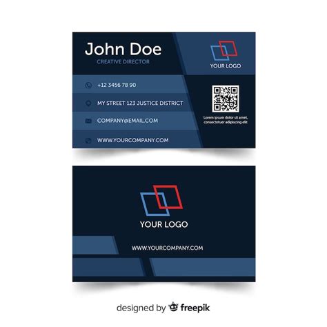 Business card computer services Vectors - Download Free High-Quality ...