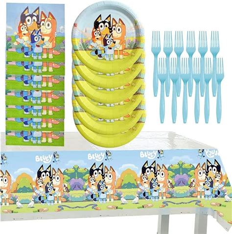 Unique Bluey Birthday Party Supplies Bluey Party Supplies Bluey ...