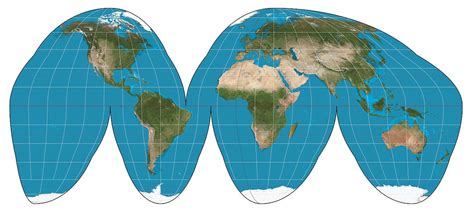 Map Projection 的图像结果
