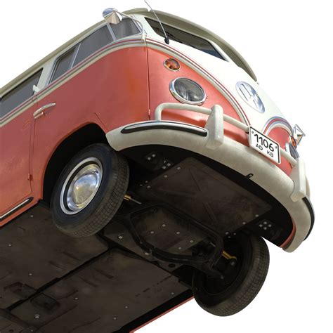 Volkswagen Type 2 Brown Simple Interior 3D model | 3D Molier International