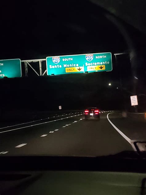 Drove thru the 101 two hours ago and it was completely empty, car in ...