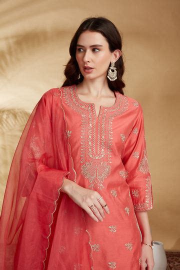 Suit Pant Set for Women | Cotton Suit Pant Sets Online – Cotton Culture