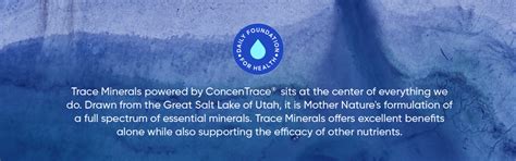 Buy Trace Mineral Drops (ConcenTrace®) | Wellbeing Nutrition