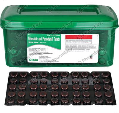 Nicip Plus Tablet: Uses, Side-effects, Price, Dosage & More Info ...