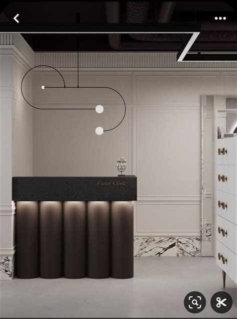 Pin by RY STUDIO on COUNTER | Office interior design modern, Clinic interior design, Store ...
