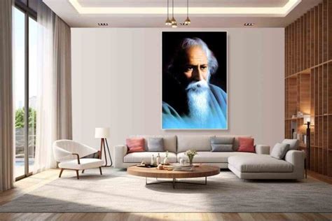 Nobel Laureate Rabindranath Tagore Painting