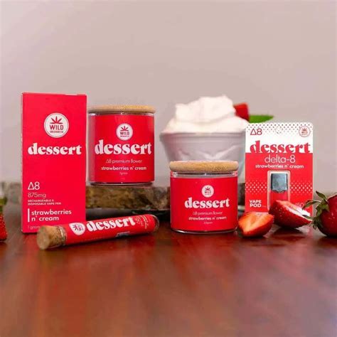 Strawberries N’ Cream Strain Review - Wild Orchard Hemp