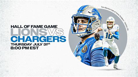 Lions vs. Chargers live updates: score, highlights, key plays and more