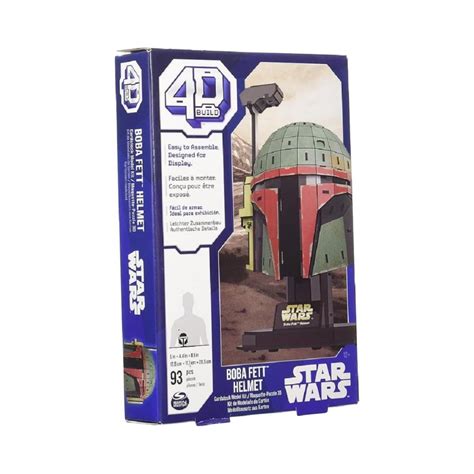 Acheter 4D Build: Casque Bobba Fett - Spin Master - Accessoires