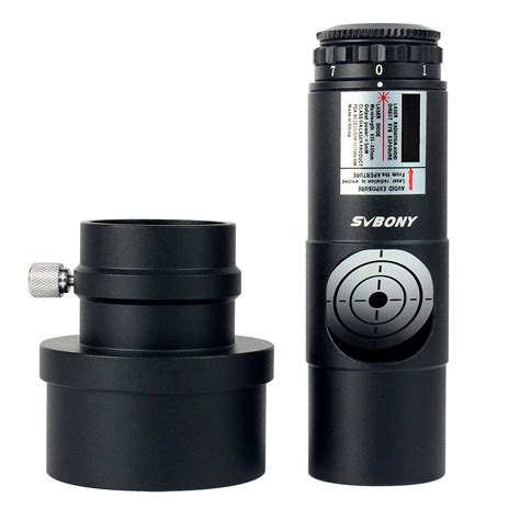 VITE Laser Collimator 1.25'' Metal with 2" Adapter and Battery 7 Bright ...