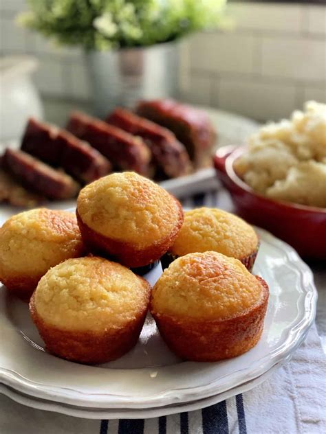 Honey Cornbread Muffins - Katie's Cucina