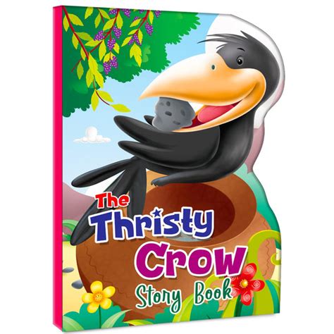 The Thirsty Crow Cut- Out Story Book – Moral Tale for Kids – PiK A BOO