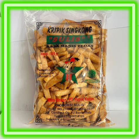 Jual Kripik Singkong SULIS Keripik Rasa Manis Pedas Renyah Khas ...