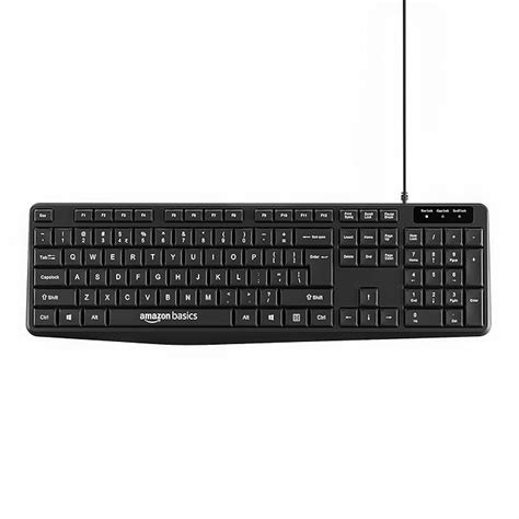 Amazon.in: Buy amazon basics Wired Keyboard with 104 Keys for Windows ...