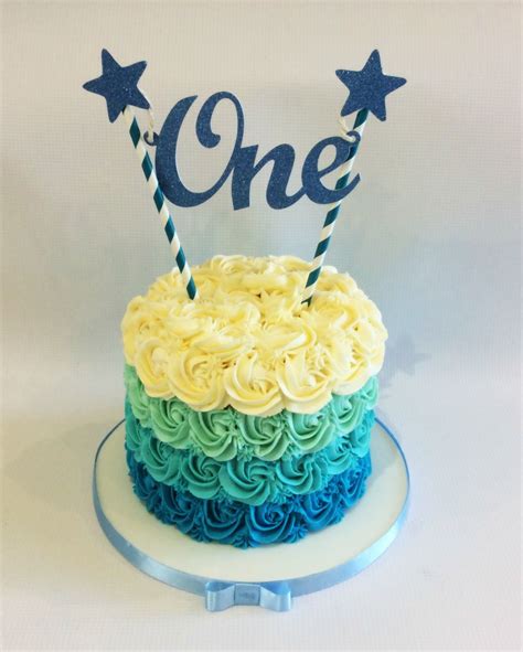 Boys first birthday smash cake....... | 1st birthday cakes, Boys first ...