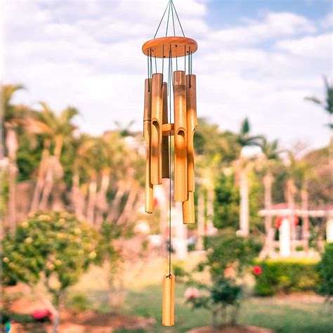 PARADIGM PICTURES Wind Chimes for Home Garden Decor Item | Bamboo Wind ...