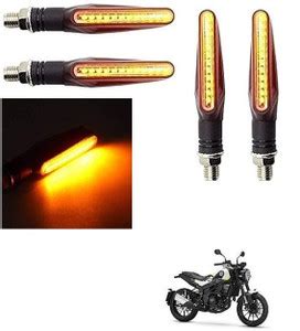 PECULIAR ZONE Front, Rear LED Indicator Light for Bajaj, Hero, Honda ...