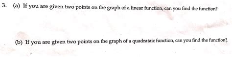 Image result for Find Quadratic Function Using 2 Points