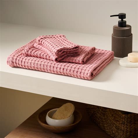 Chalk | Cotton | Waffle | Bath Set