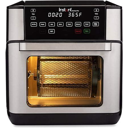 Instant Pot Air Fryer, Vortex 6 Litre, Touch Control Panel, 360 ...