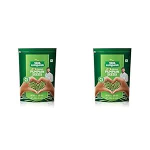 Tata Sampann Pumpkin Seeds, 200g, Rich in Protein, Dietary Fibre ...
