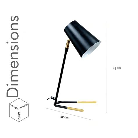 BOW Tie Desk Light in Black and Gold – KAPOOR-E-ILLUMINATIONS PRIVATE ...