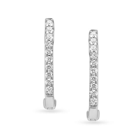 Platinum Earrings | Gold & Diamond Platinum Earrings Design