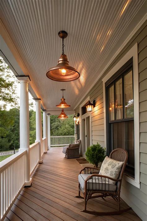 16+ Stylish Beadboard Porch Ceiling Ideas