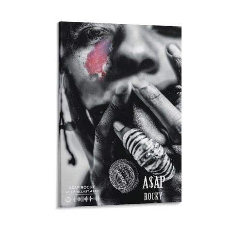 ASAP Rocky At. Long. Last. ASAP Album Cover Canvas Poster Wall Art ...