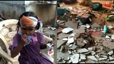 Visakhapatnam: 3 students hurt after plaster falls off ceiling in classroom