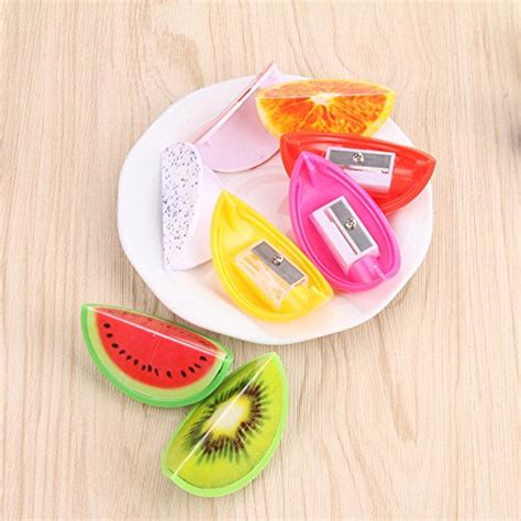 Jiada Fruit Shaped Pencil Sharpener for Kids Pack of 20 - Return Gift ...