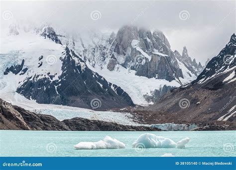 Los Glaciares National Park in Argentina. Stock Photo - Image of ...