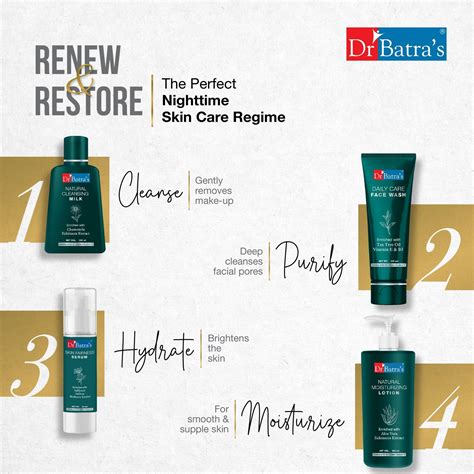 Dr.Batra's Night skin care routine – Dr Batra's