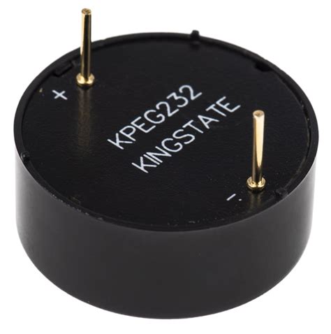 RS PRO | RS PRO 75dB Through Hole Continuous Internal Buzzer, 23.3 (Dia ...