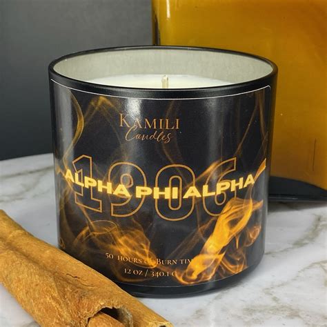 Ice Cold Brothas Candle (Alpha Phi Alpha Fraternity, Inc.) – Kamili Candles