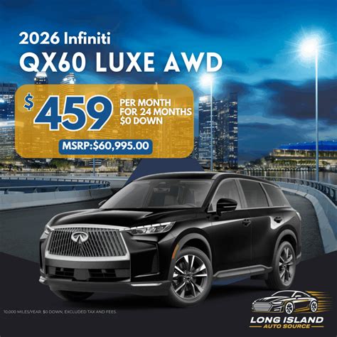 Special Lease Deals Long Island | $0 Down Car Offers