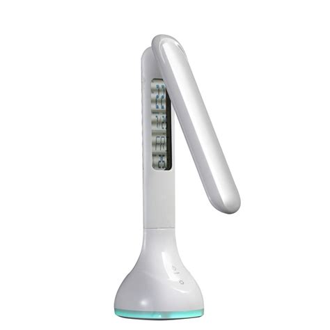 Portable LED Desk Lamp Eye Care Touch Control Dimmable Bedside Table ...