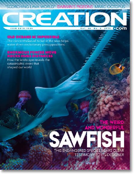 Image result for Creation Magazine Newest Programs