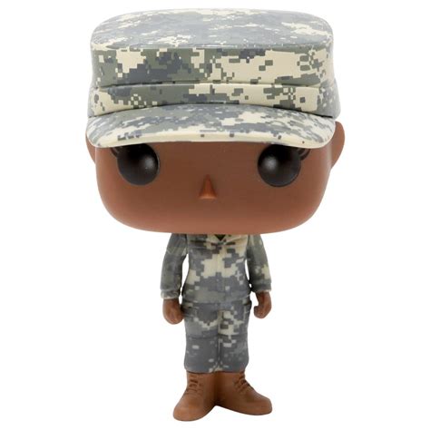 Funko POP Military U.S. Army - Female Soldier Combat Uniform camo