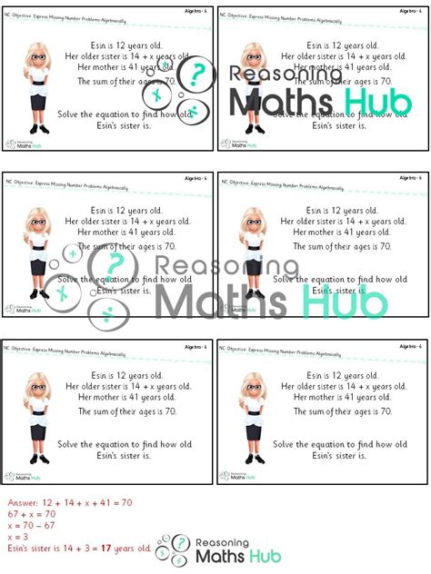 Express Missing Number Problems Algebraically 的图像结果