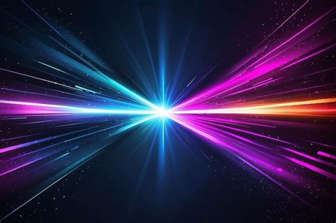 Modern versus background with rays effects | Premium AI-generated image