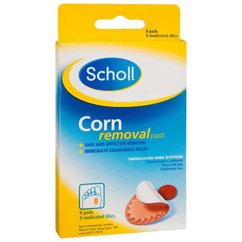 Scholl Corn Removal Pads 9 Pack | BIG W