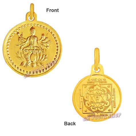 Gayatri Yantra Locket in Copper online India USA UK