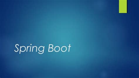 Image result for Java Spring Boot PPT