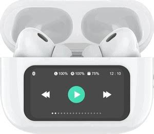 house of common True Wireless ANC Earbuds with LCD Touchscreen Display ...
