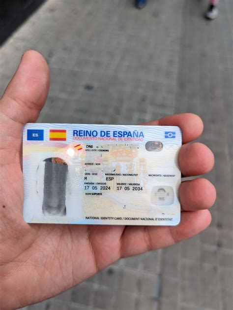 Spanish Documento Nacional de Identidad (DNI / National Identity ...