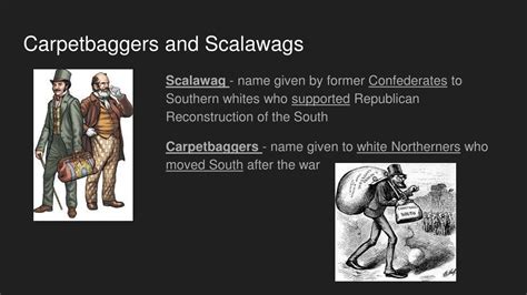 Scalawags And Carpetbaggers