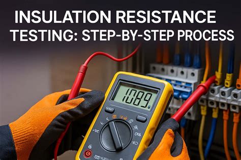 Insulation Resistance Testing: Step-by-Step Process : Electrical ...