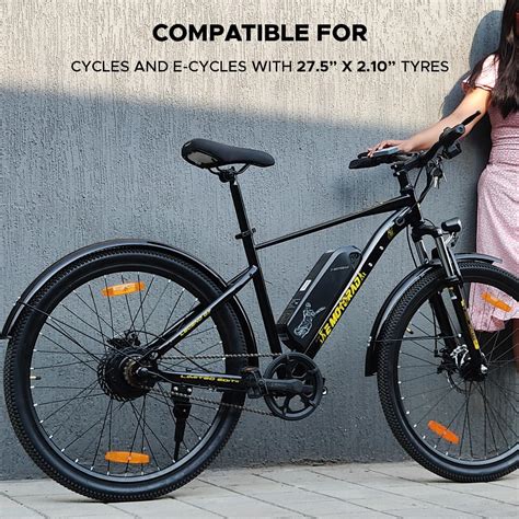 EMotorad Metal Mudguard for Cycle 26 / 27.5 Inch | Bicycle Fender Set ...